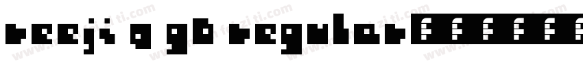 reeji q gb regular字体下载字体转换